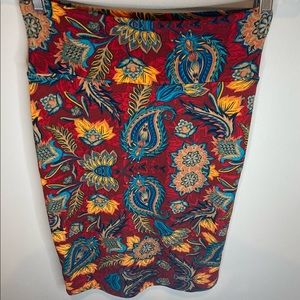 LulaRoe stretchy pencil skirt size XS